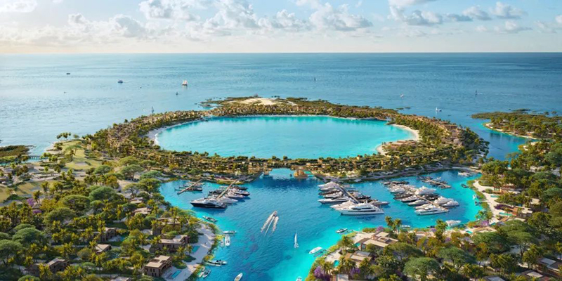 Foster + Partners公布紅海“永恒花園” 拉赫克島設(shè)計方案